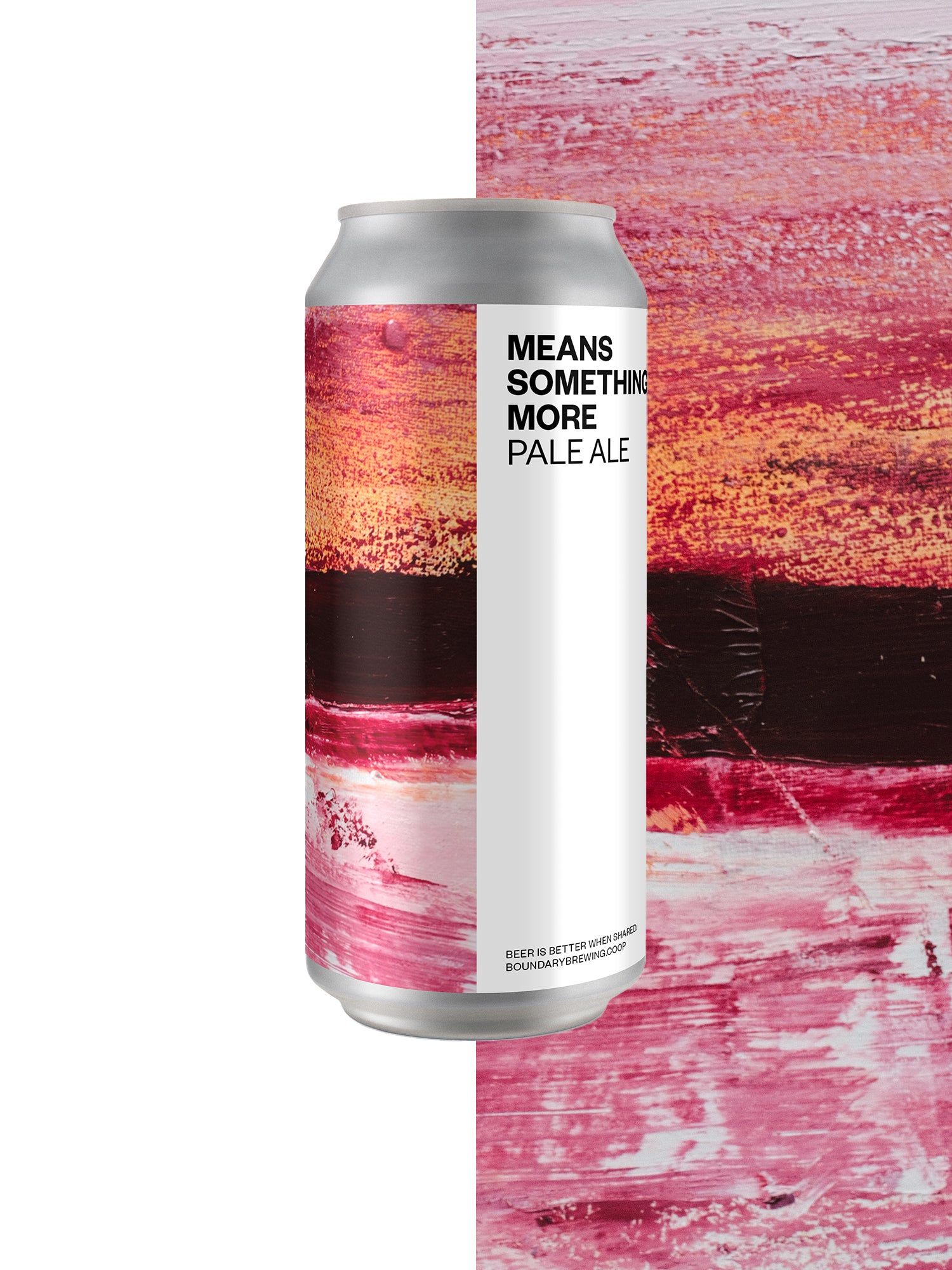 MEANS　Pale　4.2%　(4-pack)　Ale　SOMETHING　MORE　Brewing　–　Boundary