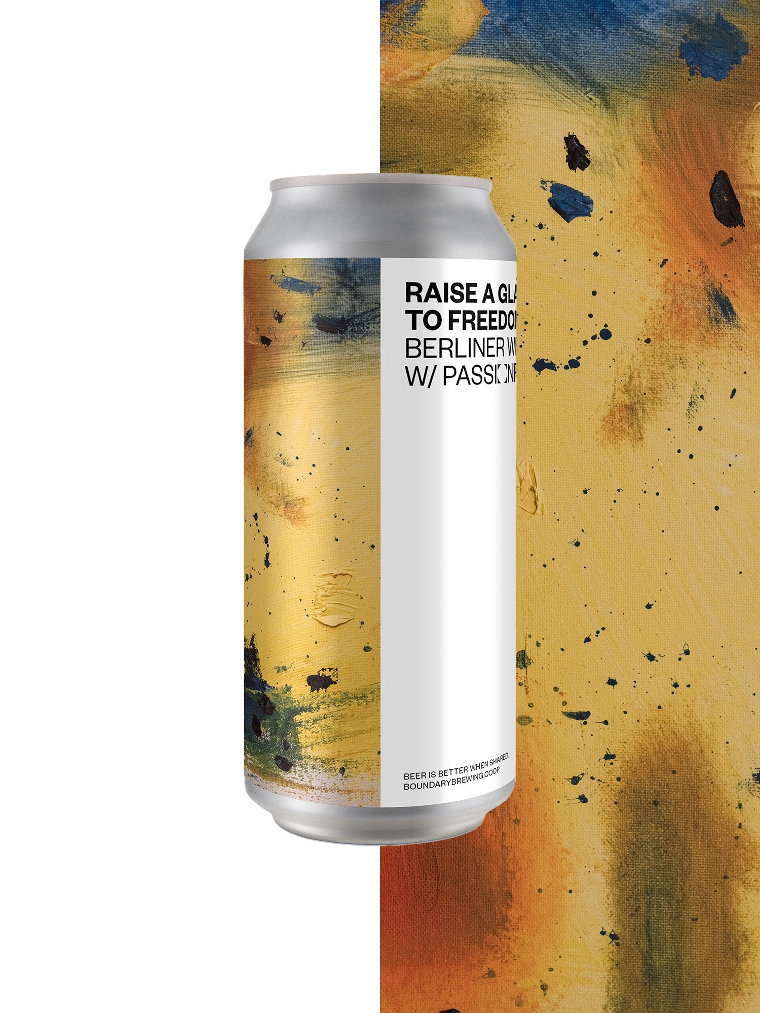RAISE A GLASS TO FREEDOM Passionfruit Berliner Weisse (4-pack) 4.7%