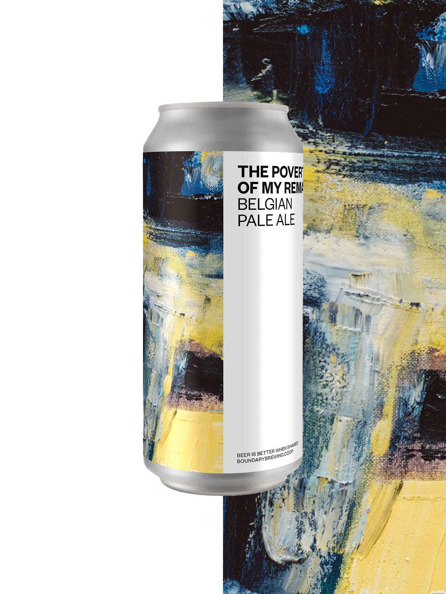 THE POVERTY OF MY REMARKS Belgian Pale Ale (4-pack) 4.8%