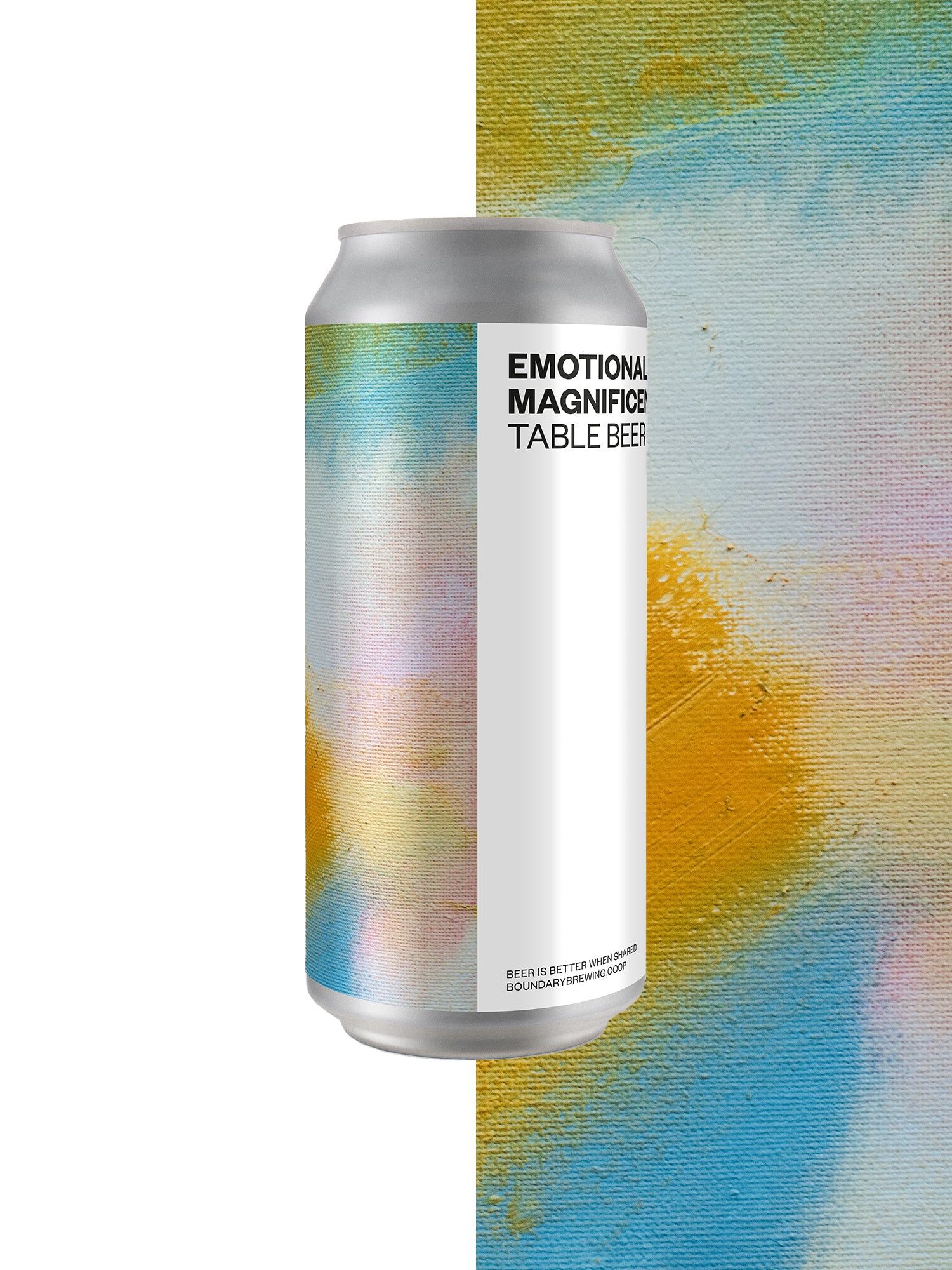 Boundary EMOTIONALLY MAGNIFICENT Table Beer (4-pack) 2.8% - Boundary Brewing